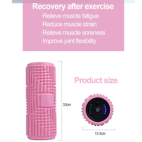 Factory Price Private Fitness Yoga Foam Roller Vibration-2