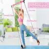 Pilates Bar Kit With Resistance Band-4