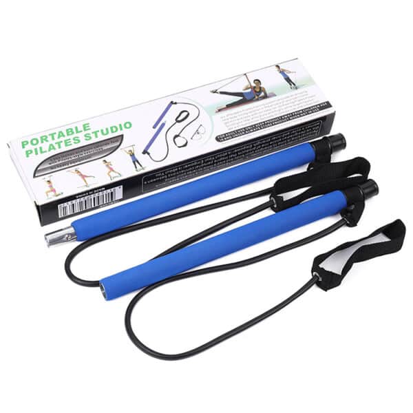 Pilates Bar Kit With Resistance Band-6