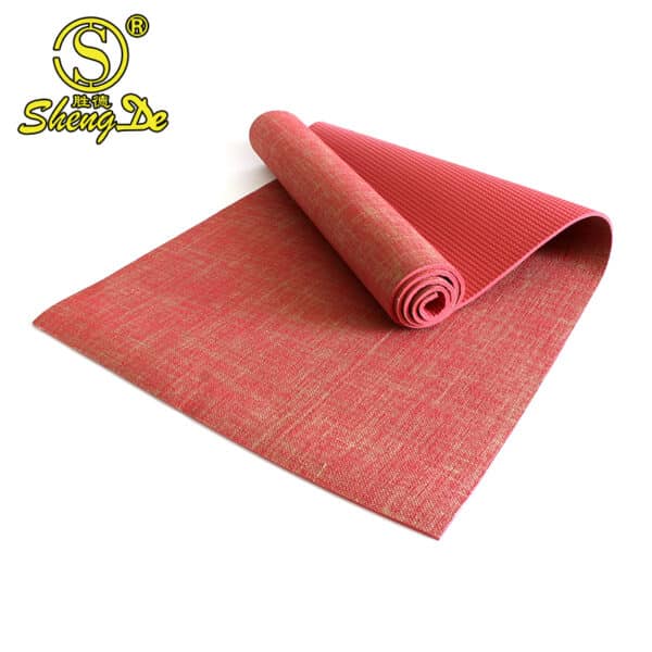 Pvc Jute Yoga Mat-2