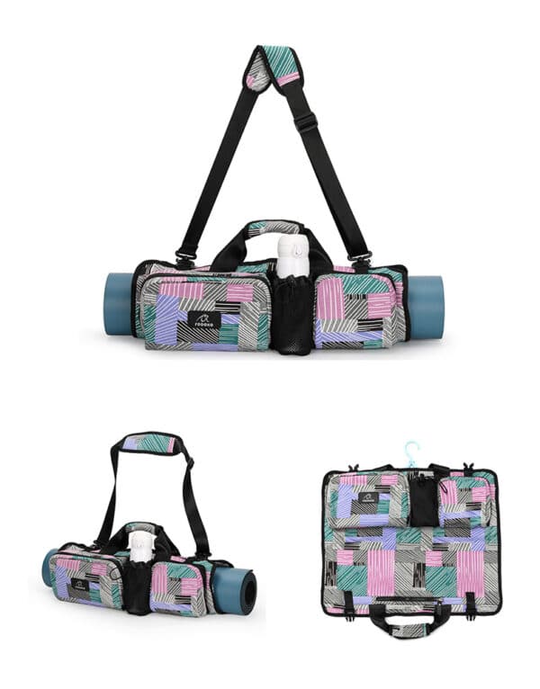 Yoga Bag Handbag Canva Gym Bag-6