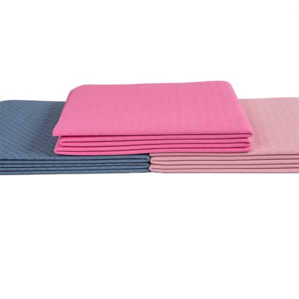 Yoga Mat Exercise Padded Thick Non Slip Folding Gym-6